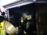 Pożar sklepu w Żelazkowie. W akcji 10 zastępów straży pożarnej. ZDJĘCIA