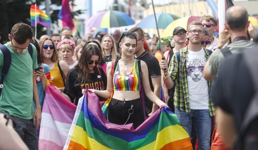 Marsz Równości w Rzeszowie z 2019 roku