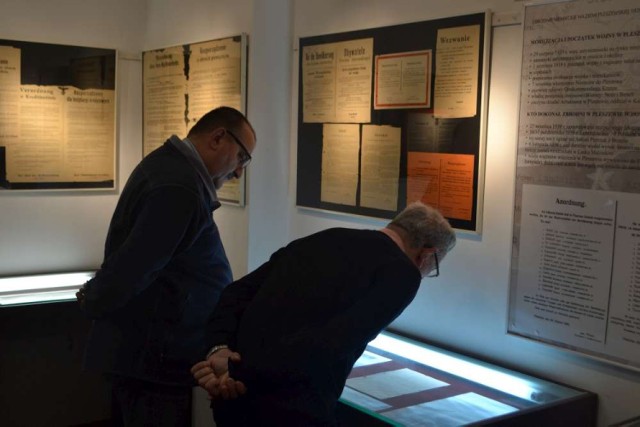 Wystawa pt. " Zbrodnie niemieckie na ziemi pleszewskiej 1939 - 1945" w Muzeum Regionalnym w Pleszewie