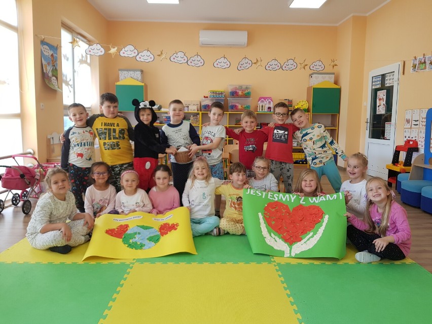 Przedszkolaki z Granowa zbierały pieniądze dla dzieci z oddziałów onkologicznych