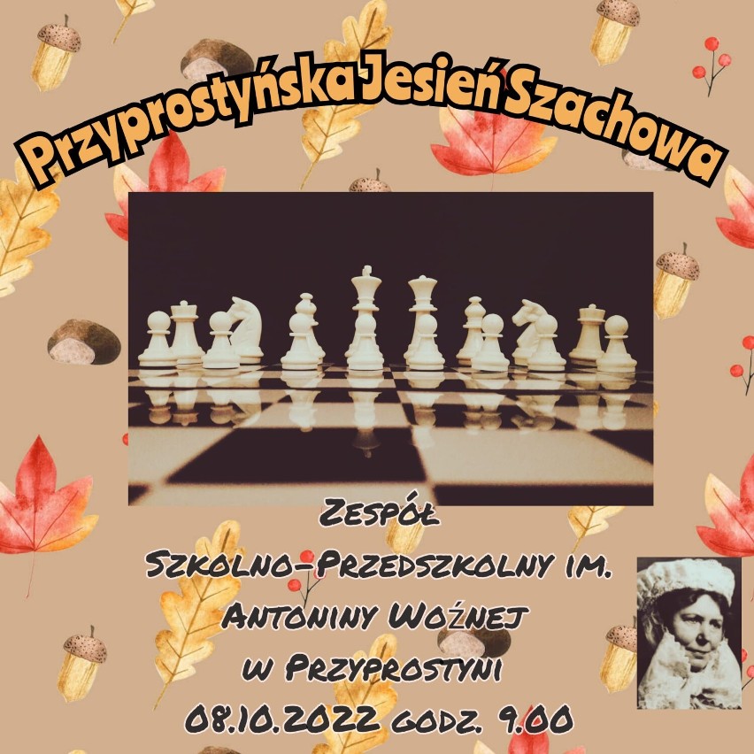 ZSP Przyprostynia. Turniej Jesienny - "Przyprostyńska Jesień Szachowa". Jak grać w szachy? - 08.10.2022 [Zdjęcia]