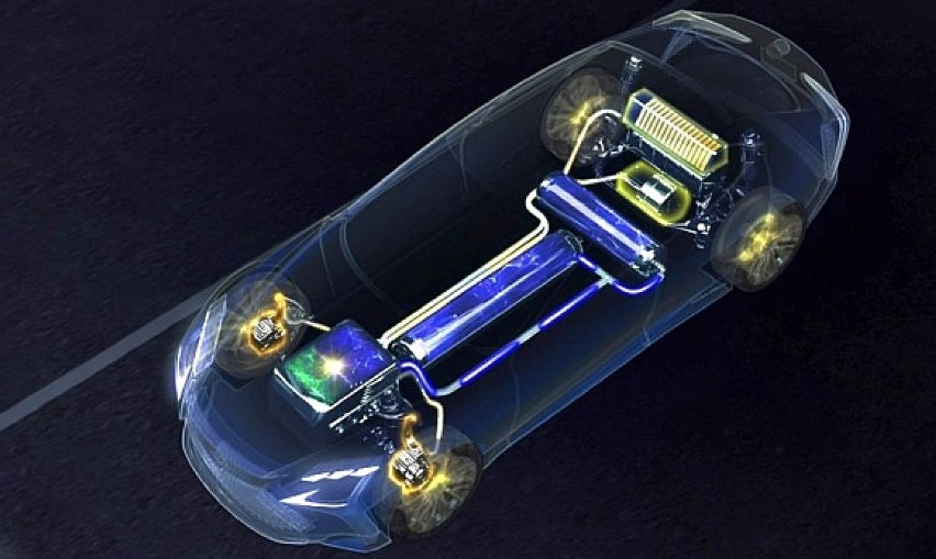Jak działa napęd na wodorowe ogniwa paliwowe Lexusa LF-FC?