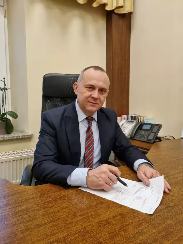 Jarosław Janiak wystartuje w wyborach. Chce być dalej wójtem gminy Burzenin