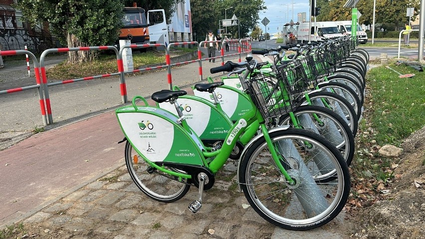 W Zielonej Górze można korzystać z rowerów miejskich