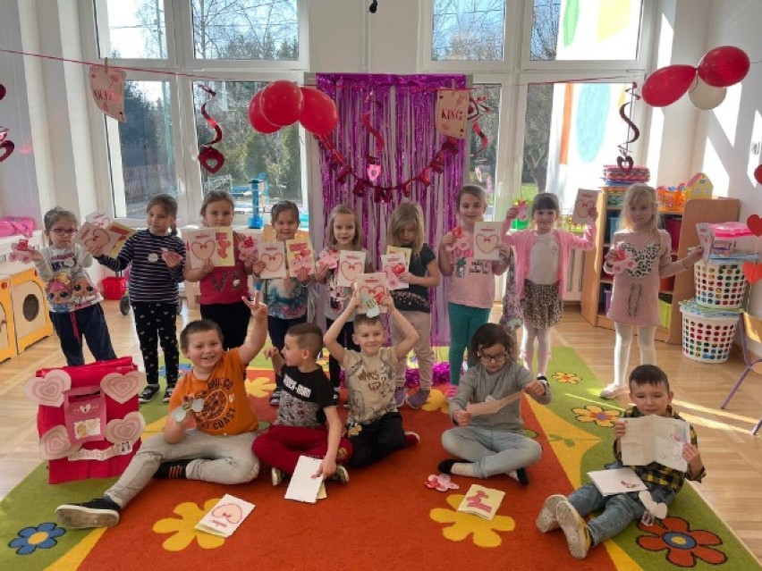 Także przedszkolaki w Szczańcu obchodziły Walentynki!