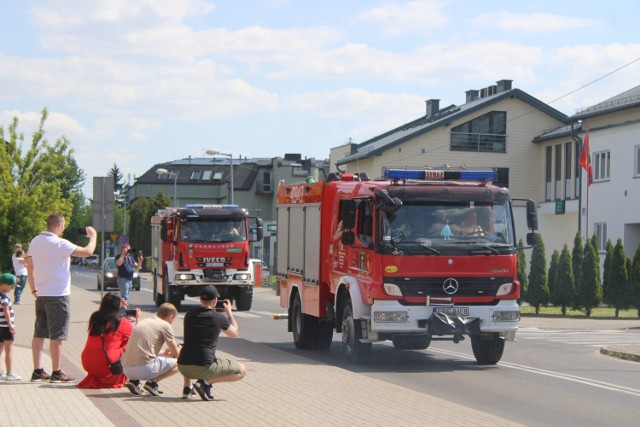 Tradycyjny capstrzyk Ochotniczej Straży Pożarnej w Bełchatowie, 4 maja 2024 r.