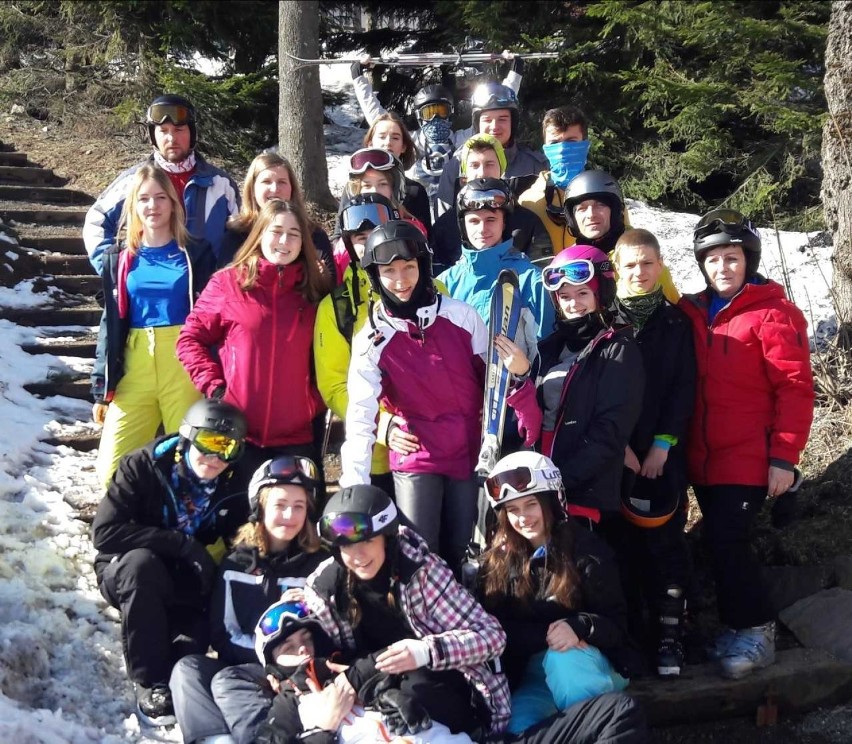 Uczniowie grodziskiego "Słowaka" pojechali na narty do Zieleńca
