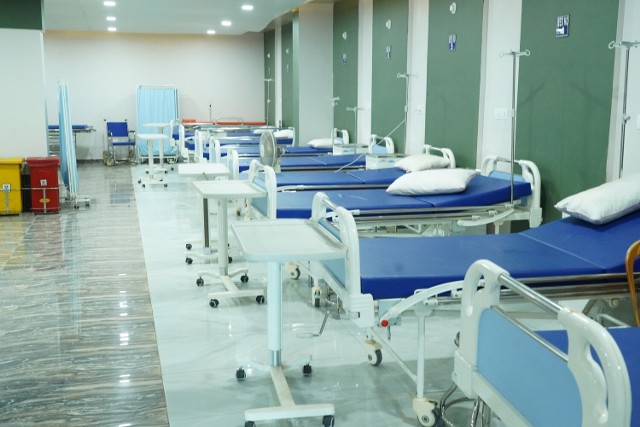 Kolejne łóżka zostały wydzielone w Zespole Szpitali Miejskich w Chorzowie. Obecnie jest ich 75.