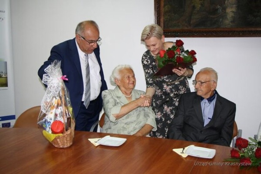 Brylantowe i kamienne gody. Takie niezwykłe jubileusze obchodziły małżeństwa w gminie Krasnystaw