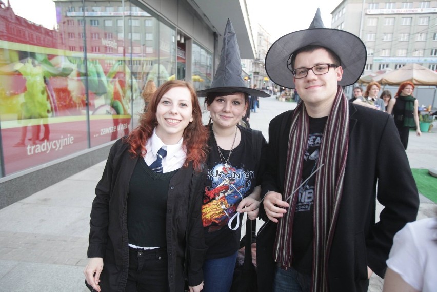Harry Potter na rynku w Katowicach Flashmob Rynek Katowice...