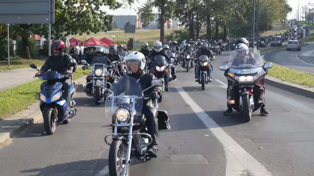 Motocykliści w Żorach: zakończenie sezonu