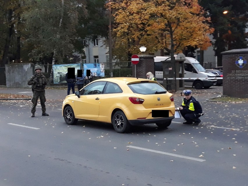 Potrącenie w Stargardzie. Wybiegła zza auta, była pijana