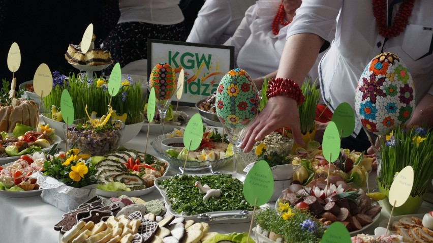 Piękne stoły Wielkanocne z całego powiatu kłobuckiego