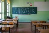 Strajk nauczycieli w Kaliszu. Szkoły świecą pustkami