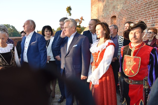 W październiku 2018 w Golubiu-Dobrzyniu gościł były prezydent Aleksander Kwaśniewski. Na zamku spotkał się z mieszkańcami