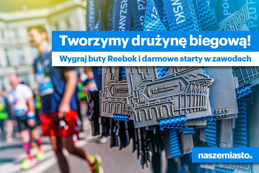 Tworzymy drużynę biegową naszemiasto.pl! Dołącz do nas i wygraj buty Reebok!