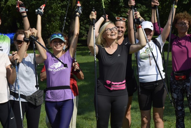 OSiR w Skierniewicach zorganizował kolejne zajęcia z Nordic Walking