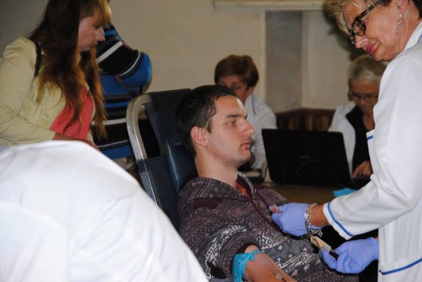 Oddawanie krwi w Pleszewie 21 czerwca 2015