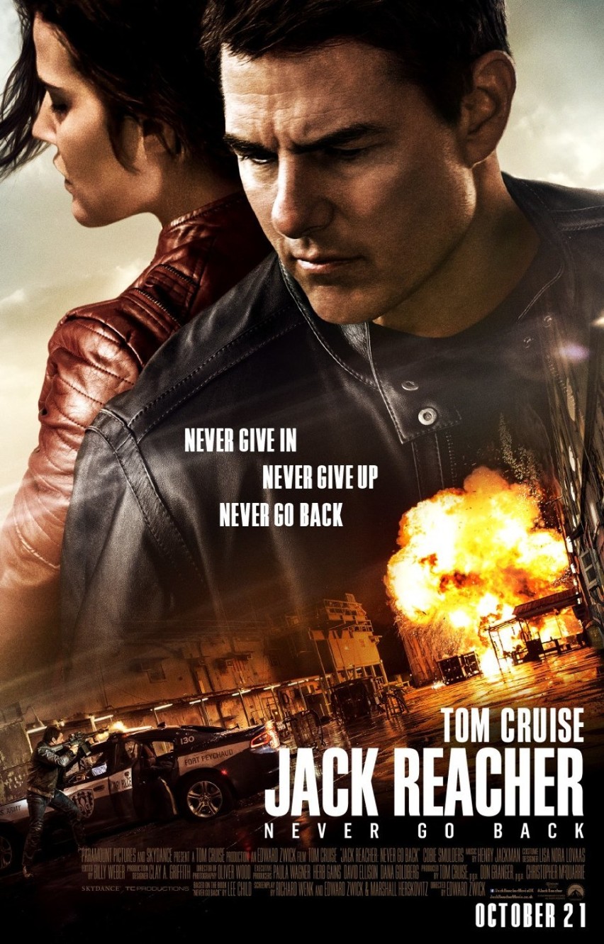 Jack Reacher: Nigdy nie wracaj

Jack Reacher powraca do...