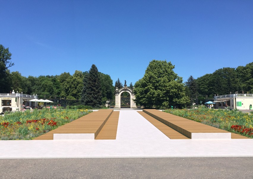 Park Śląski zmieni się nie do poznania. Nowe kąpielisko Fala, elektryczna kolej szynowa, remont hali Kapelusz... WIZUALIZACJE