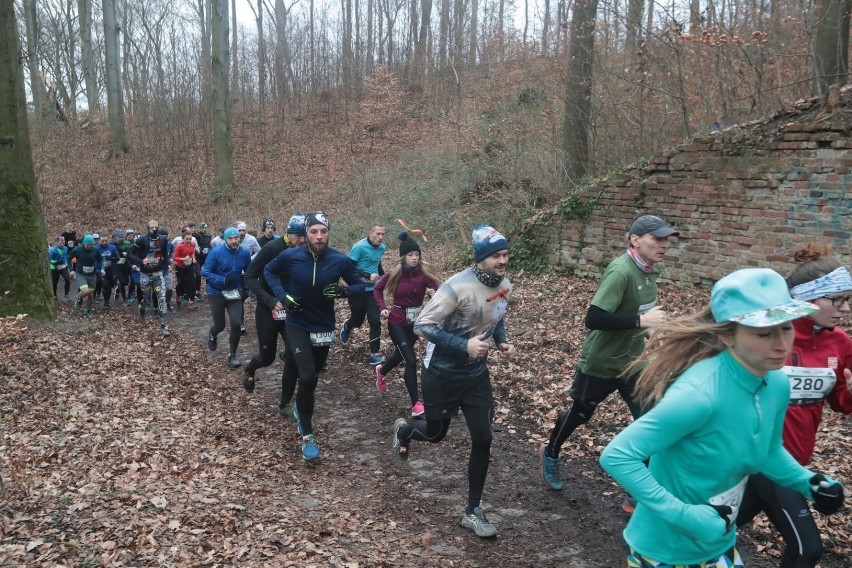 Lutowy City Trail wokół Jeziora Szmaragdowego