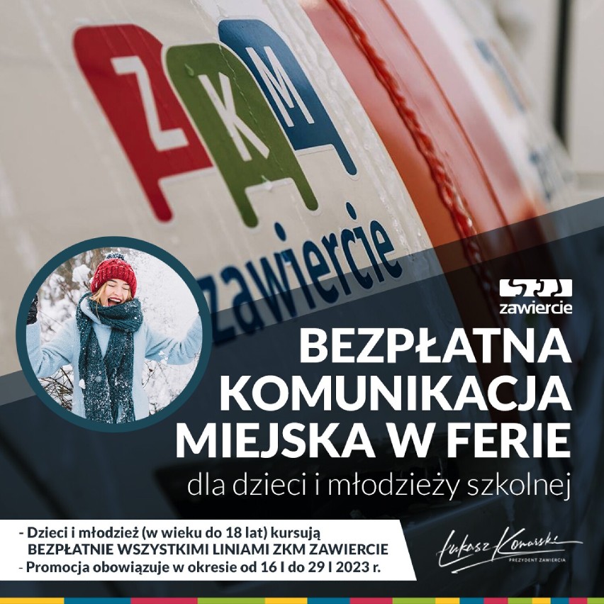 Jakie wydarzenia i atrakcje czekają na dzieci i młodzież w Zawierciu w czasie ferii zimowych?