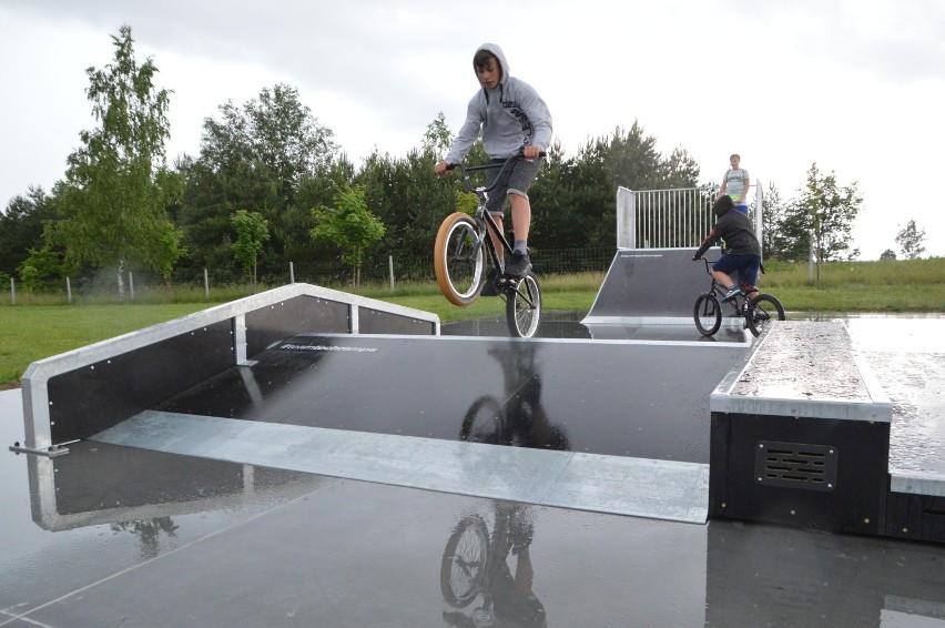 Skatepark w Białym Borze już zyskał pozytywne recenzje użytkowników (zdjęcia)