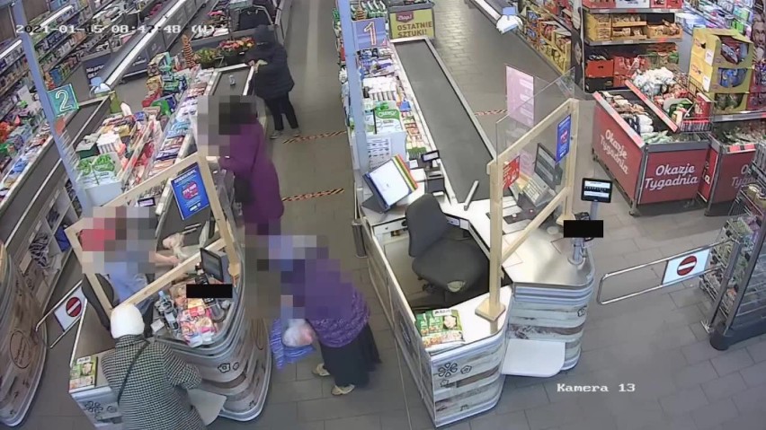 Policja w Kaliszu poszukuje kobiety podejrzanej o kradzież i prosi o pomoc w ustaleniu jej tożsamości. WIDEO