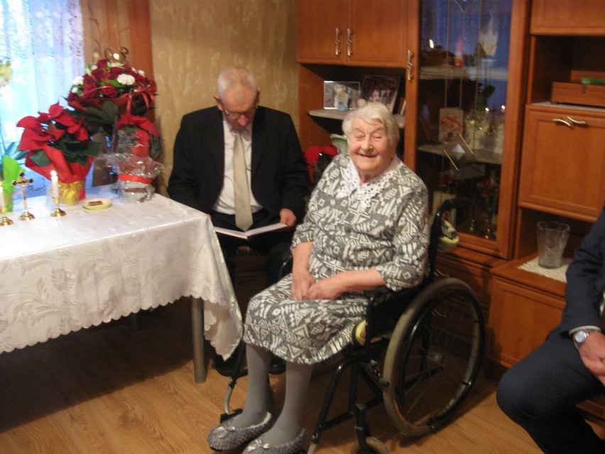 Anna Drywa - najstarsza mieszkanka powiatu kartuskiego - obchodziła 103. urodziny