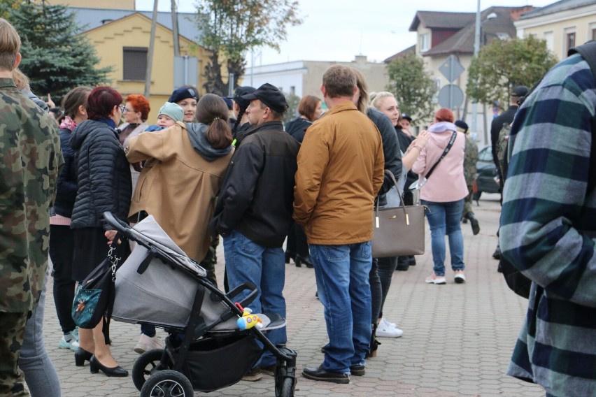 Ślubowanie kadetów klas pierwszych Technikum Mundurowego w...