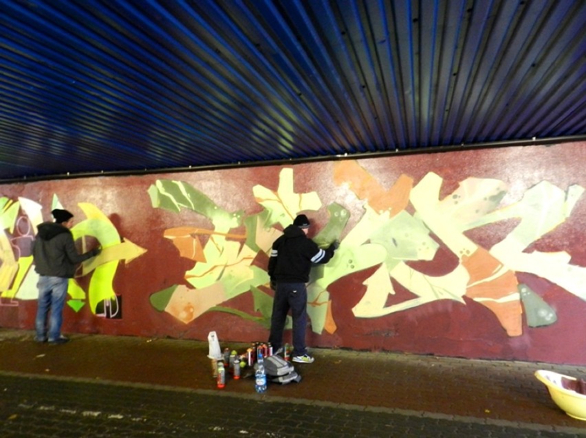 Toruńscy „grafficiarze" upiększają miasto