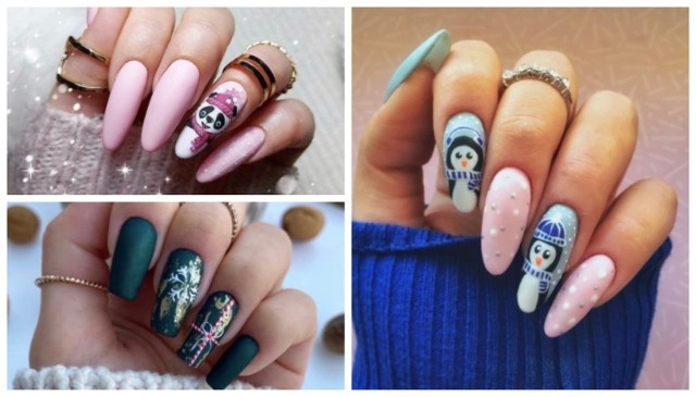 Zimowe manicure sądeczanek z Instagrama