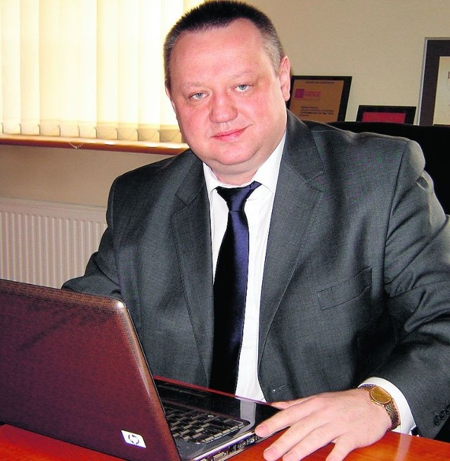 Dariusz Kowalski, prezes ostrowskiej spółki Holdikom i koordynator projektu