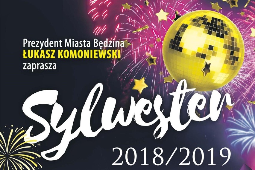 Sylwester 2018/2019 w Będzinie w Parku Syberka [PROGRAM].