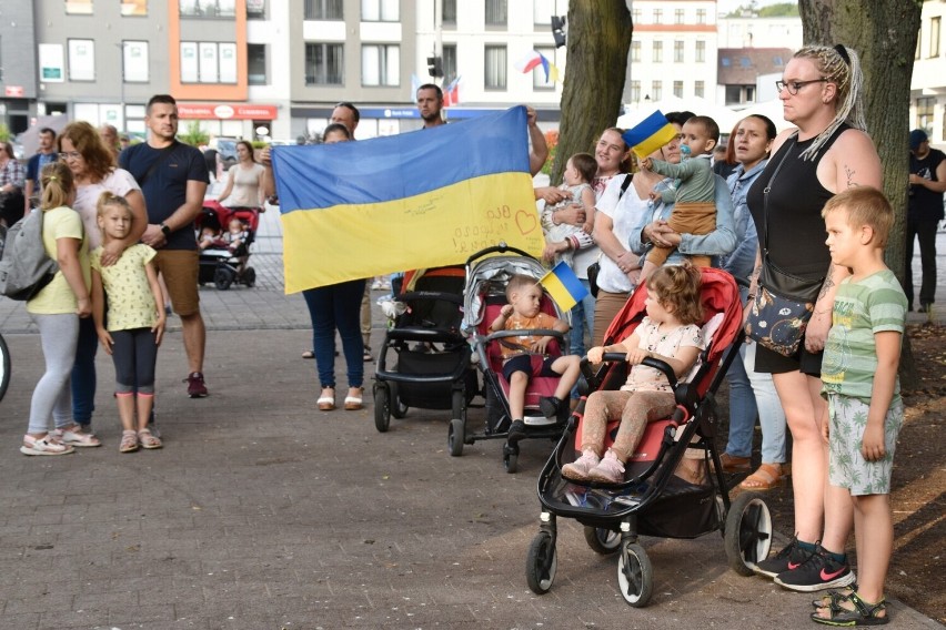 Lębork obchodził Dzień Niepodległości Ukrainy