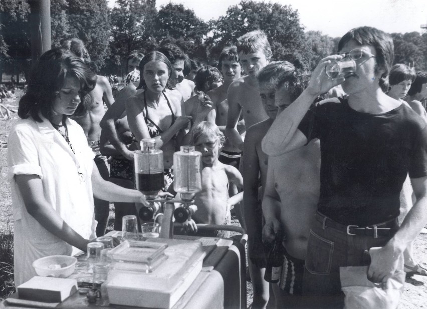 Wrocław, 4 lipca 1976 roku, Stadion Olimpijski. Na zdjęciu...