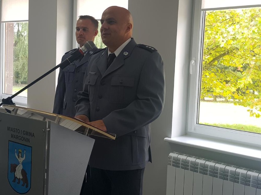 Policja w Chodzieży odebrała awanse. Na komendanta w Margoninie powołany został Marcin Dreger
