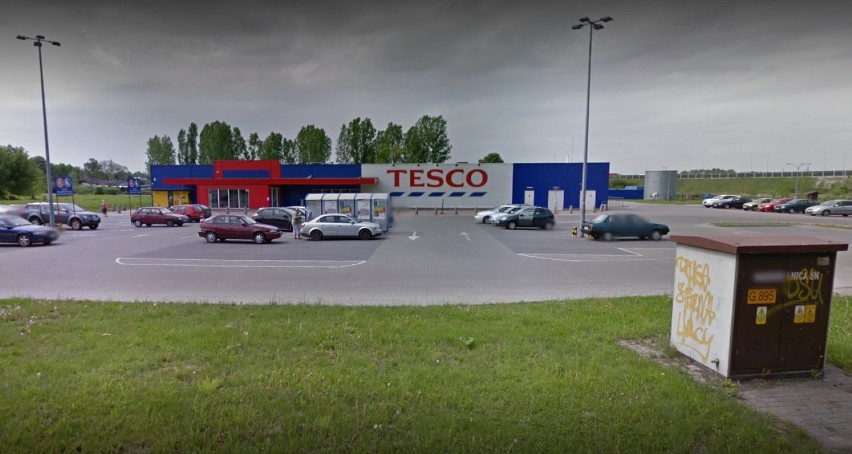 Tesco w Gliwicach, na ul. Wielickiej