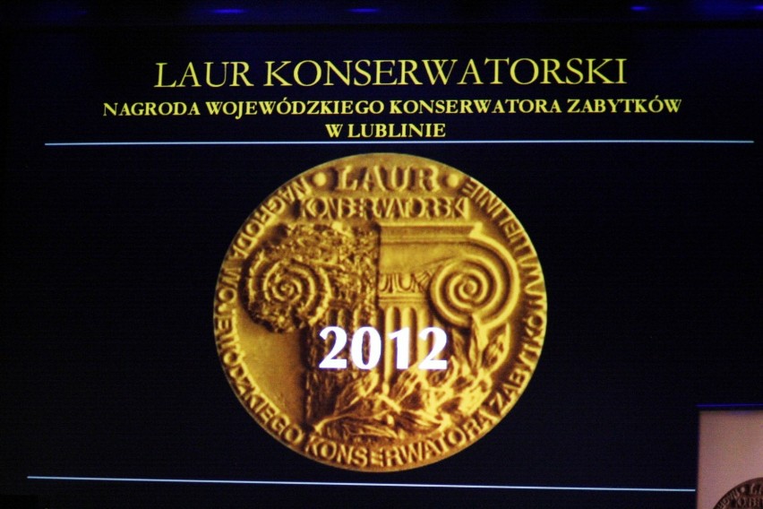 Uroczystość wręczenia nagrody „Laur konserwatorski 2012”