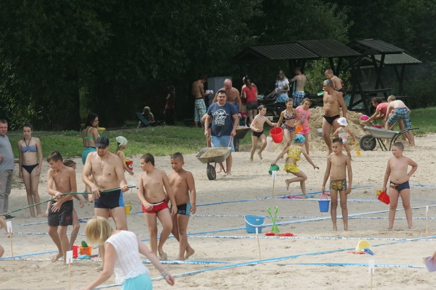 Konkurs rzeźby w piasku Piaskownica 2015 w Legnicy (ZDJĘCIA)
