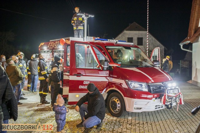 Nowy wóz strażacki OSP Chudoba