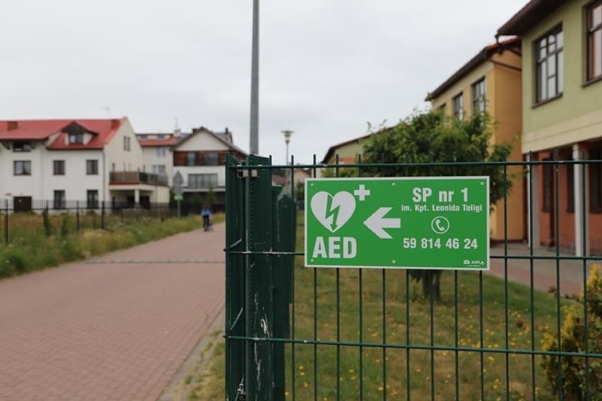 Defibrylatory ratują życie. Ustka ma siedem urządzeń AED [zdjęcia]