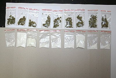 Racibórz: sześciu zatrzymanych za marihuanę i amfetaminę [ZDJĘCIA]