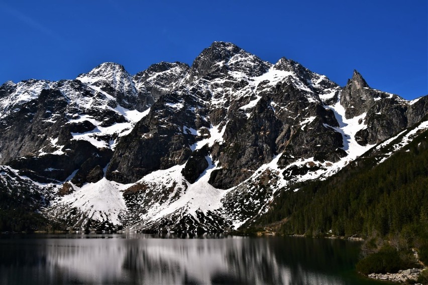 Morskie Oko w wiosennej odsłonie