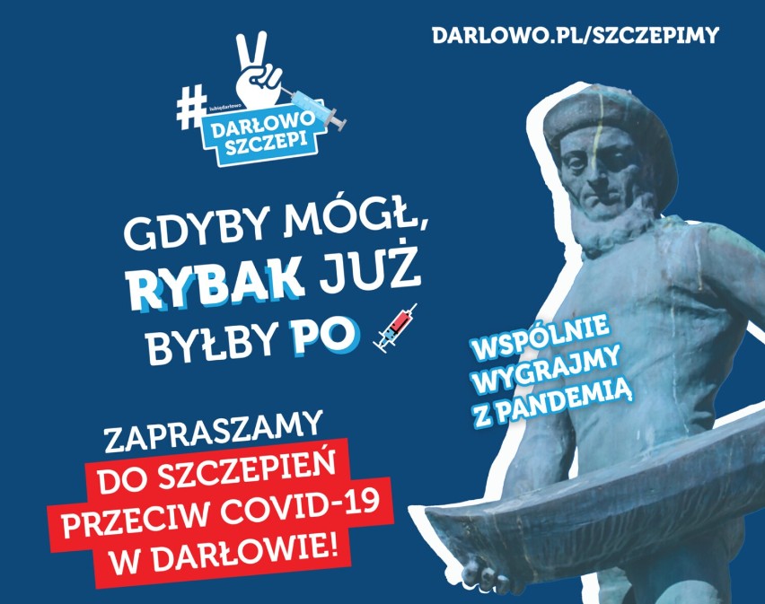 Darłowo cały czas liderem szczepień w powiecie. Zaszczepiono ponad 41 procent osób