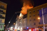 Pożar kamienicy w Olsztynie przy ulicy Wyspiańskiego. Zobacz zdjęcia!