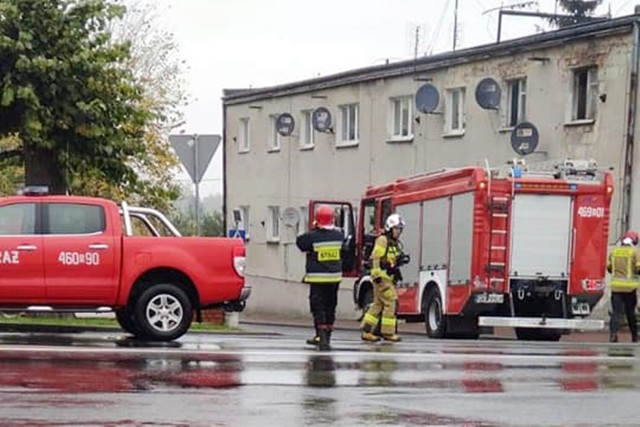Strażacy gasili pożar, który wybuchł w bloku przy ul. Kwidzyńskiej