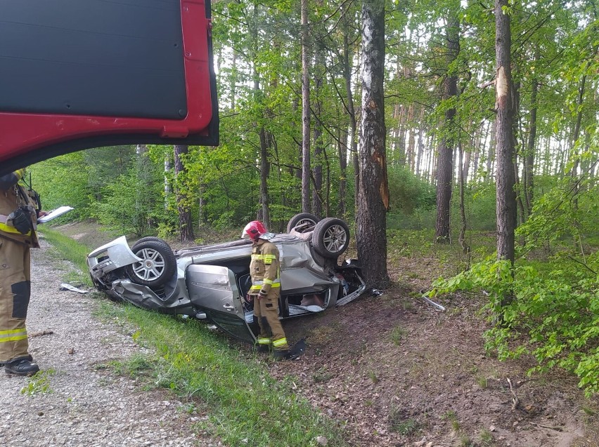 Wypadek na drodze nr 742 Stobnica - Salkowszczyzna na...