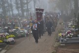 Pogrzeb Romana Chwaliszewskiego. Uznanego historyka  i regionalistę żegnano na cmentarzu w Wysokiej [ZOBACZ ZDJĘCIA]