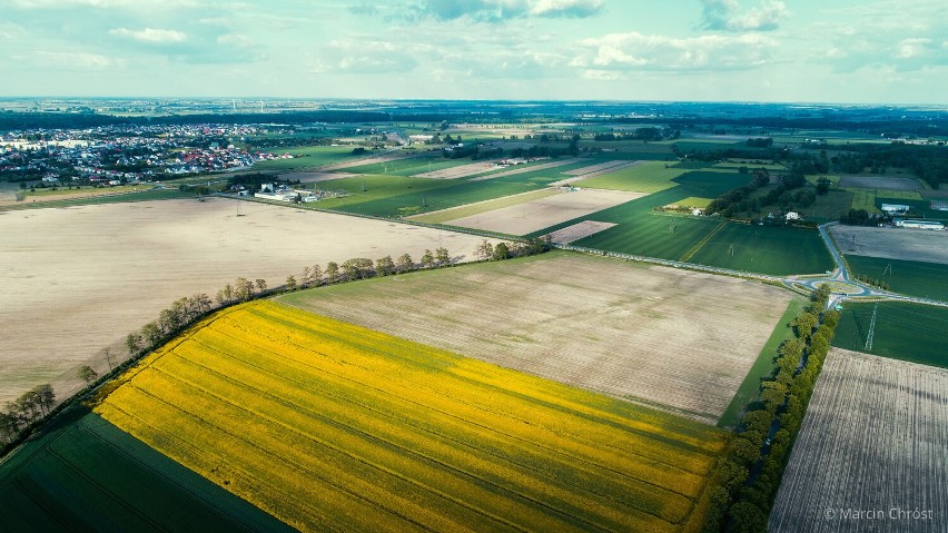 Opalenica widziana okiem Marcina Chrósta. Tak wyglądało miasto i okolica w maju!